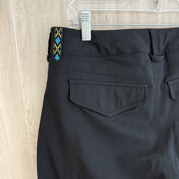 Burton Pants Women Sz S Black Snow/Ski Flare Vented Lined Dry ride Adjustable - Picture 9 of 16